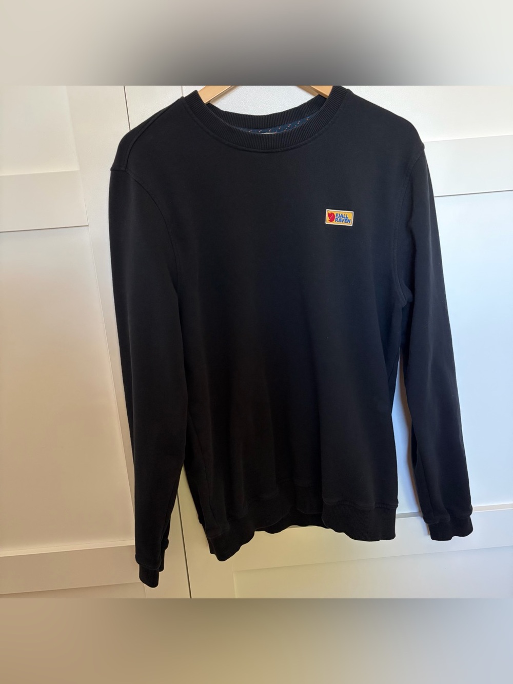 Fjallraven Vardag Men’s Black Crewneck Sweater Medium